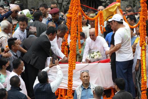 प्रधानमन्त्रीसहित शीर्ष नेताले दिए नेम्वाङप्रति श्रद्धाञ्जली